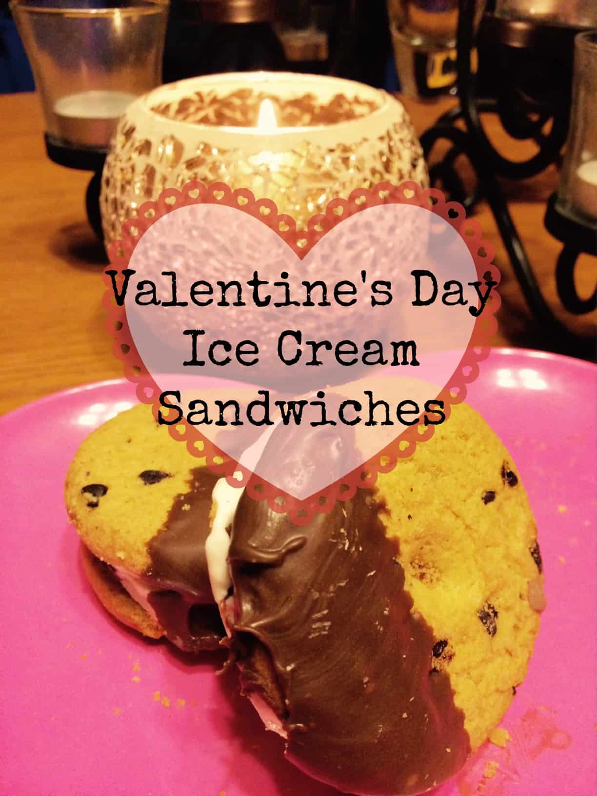 Valentine’s Day Ice Cream Sandwiches
