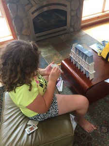 Keeping entertained at the beach house