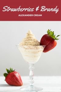 Strawberries and Brandy Alexander Cream and other strawberry recipes at www.idyllicpursuit.com