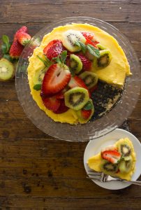 Fresh Fruit Tart with Italian Cream Filling and other strawberry recipes at idyllicpursuit.com