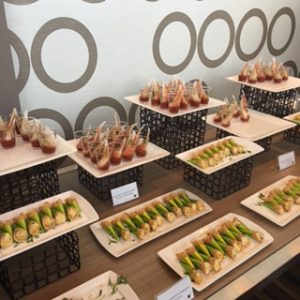 Hors d'oeuvres at BlogHer16