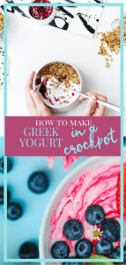 How to Make Greek Yogurt in a Crockpot