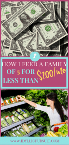 How to feed a family of five for less than $200/mo