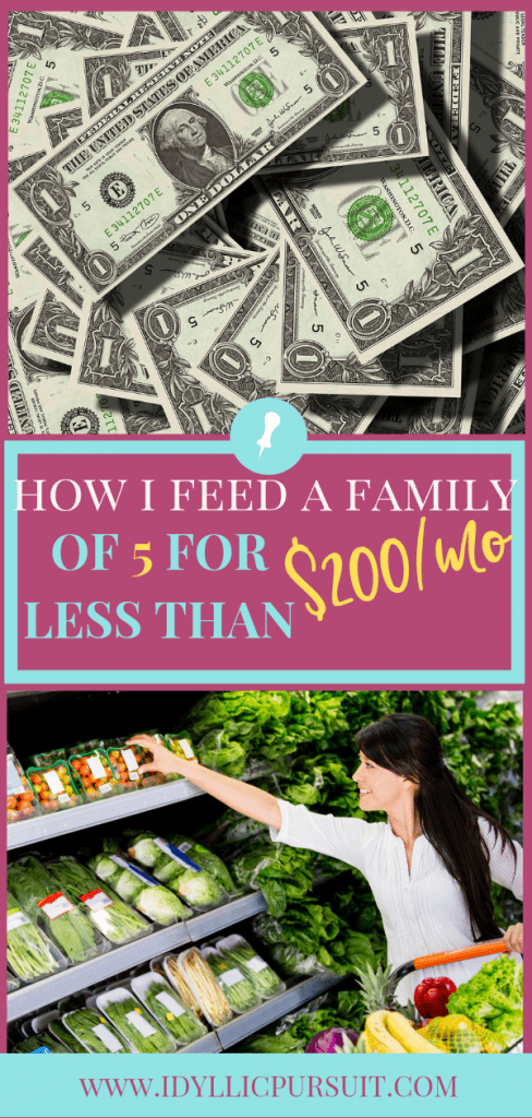 How to feed a family of five for less than $200/mo