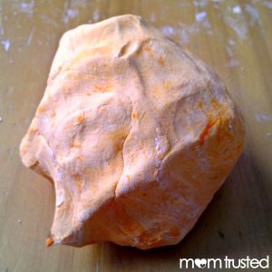 Foam Dough and other messy toddler activities at idyllicpursuit.com
