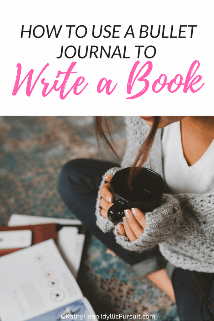 How to use a bullet journal to finally write your book!