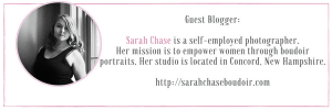 Sarah Chase Guest Blogger at IdyllicPursuit.com talking about body love through boudoir