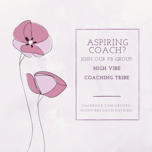 Aspiring Coach? Join the High Vibe Coaching Tribe on FB!
