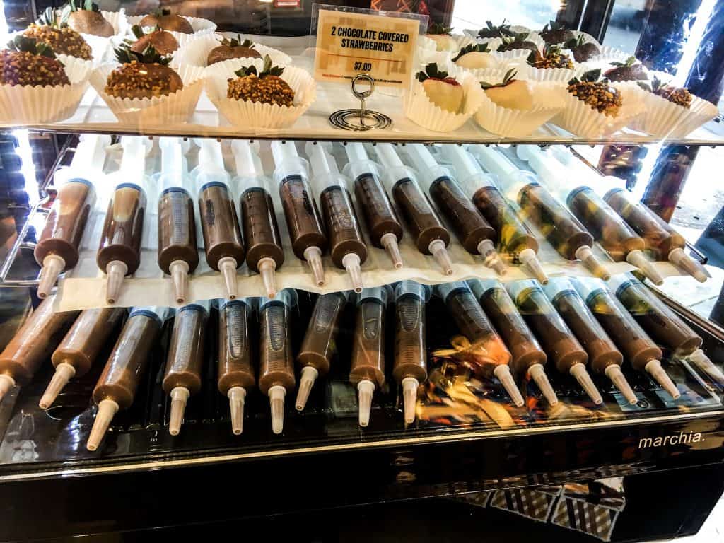 How to Spend a Week in NYC with Family. This was at Max Brenner!
