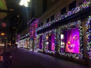 How to Spend a Week in NYC with Family. We loved the Christmas lights on 34th Street!