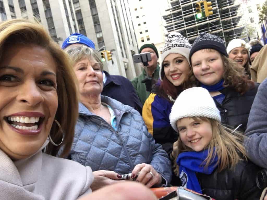 A week in NYC with the kids over Thanksgiving - in the audience of the Today Show!