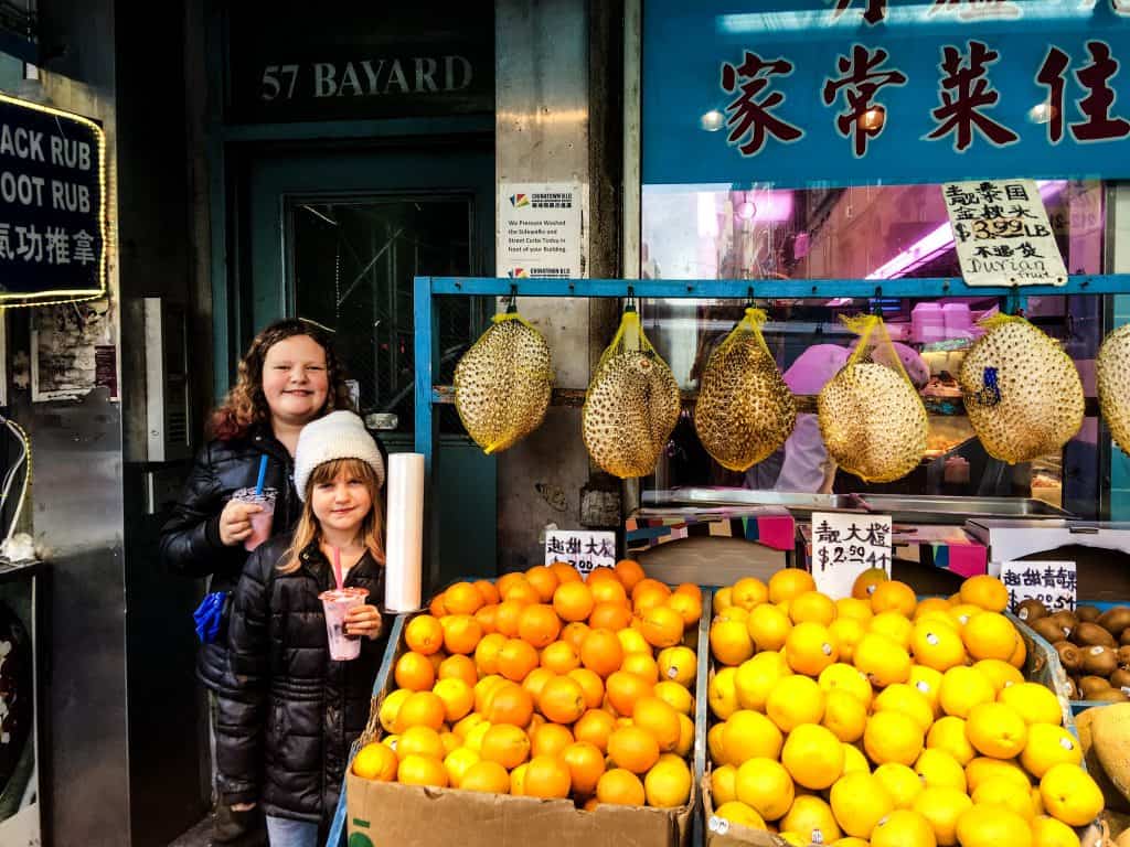 How to Spend a Week in NYC with Family. We loved China Town!