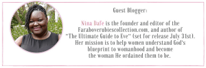 Nina Dafe Guest Blogger at idyllicpursuit.com