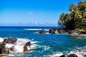 A stop along the Road to Hana