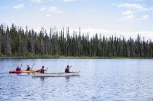 Canoeing in BC