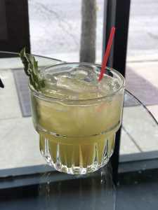 Cocktail drink at Southern Gothic