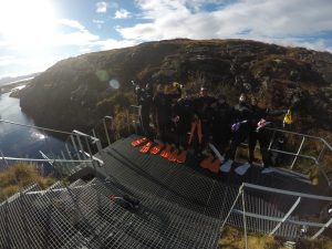 Snorkeling in the Silfra Fissure