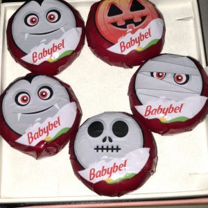 Mini Baybel Halloween Cheese