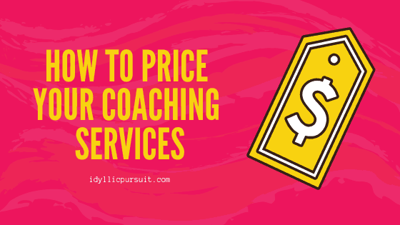How to Price Your Coaching Services