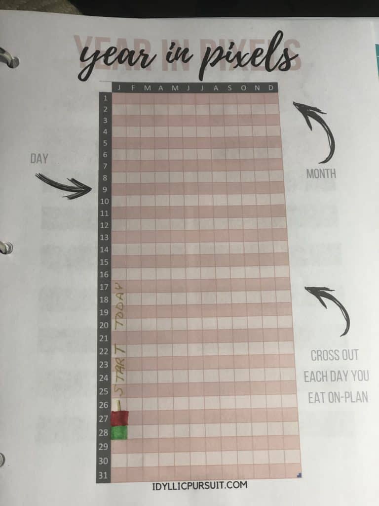 How to track weight loss. Here's exactly how I tracked my progress towards losing 123 lbs. I've included a free weight loss tracker for you, too!