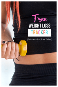 How to track weight loss