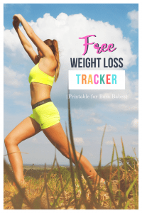 How to track weight loss