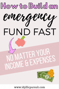 How to Build an Emergency Fund Fast