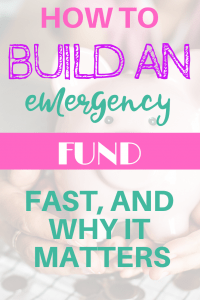 How to Build an Emergency Fund Fast
