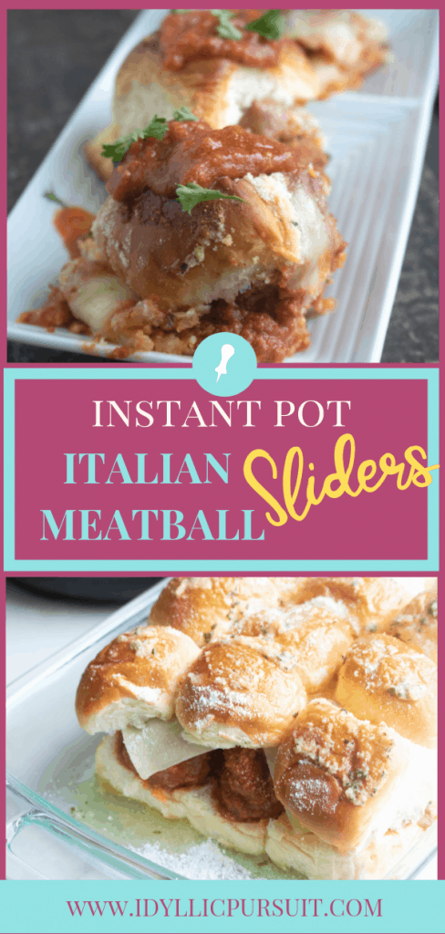 The Best Instant Pot Italian Meatball Sliders