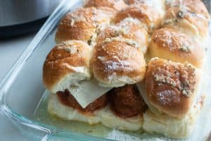 Instant Pot Italian Meatball Sliders