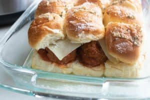 Instant Pot Italian Meatball Sliders