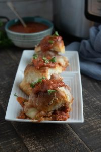 Instant Pot Italian Meatball Sliders