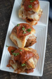Instant Pot Italian Meatball Sliders