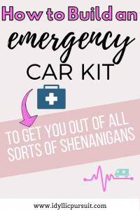 How to build emergency car kit