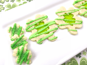 Easy Luck of the Irish Stain Glass Cookies