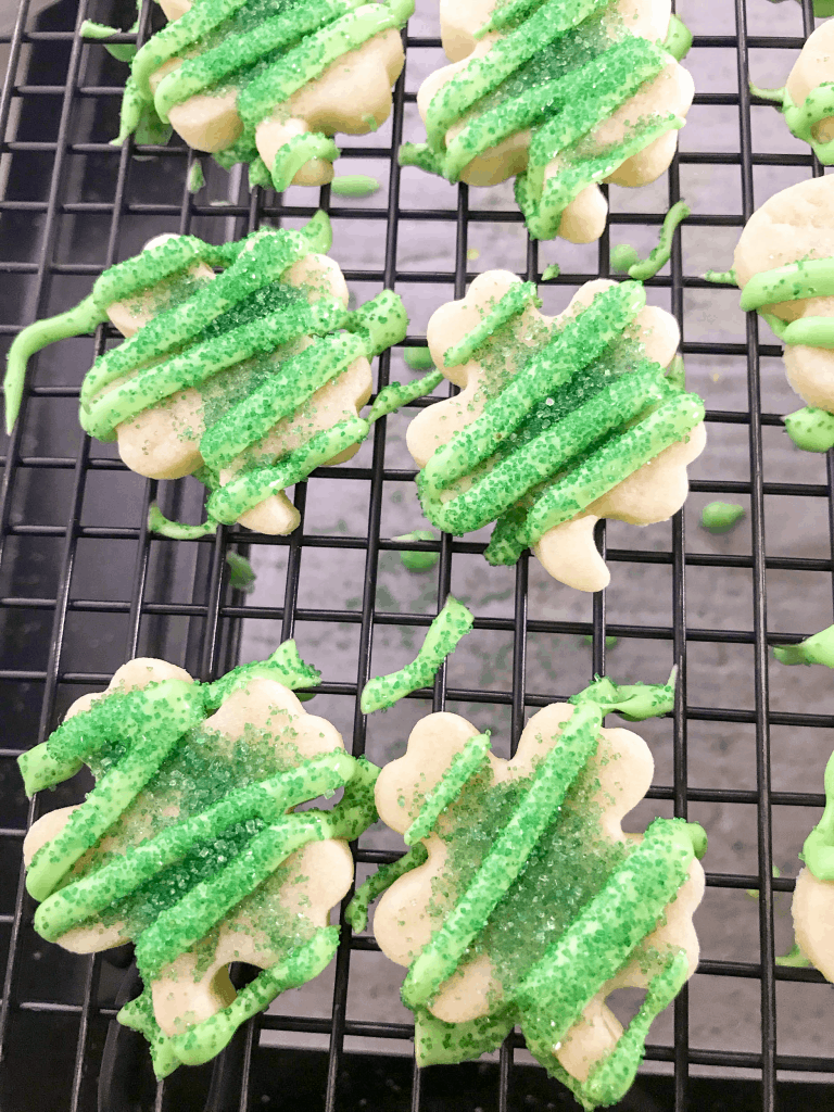 Easy Luck of the Irish Stain Glass Cookies
