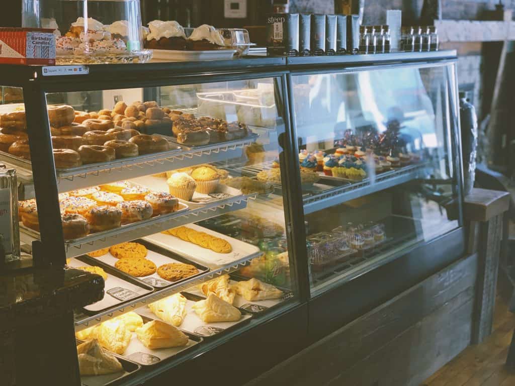 Pastries at The Broadway in Audubon, Iowa