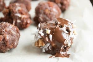german chocolate cake balls