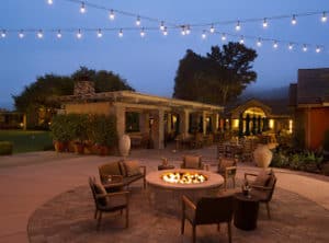 Bernardus Lodge & Spa fire pits