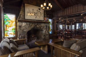 Big Sur River Inn Fireplace