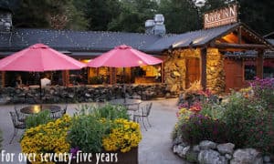 Big Sur River Inn patio