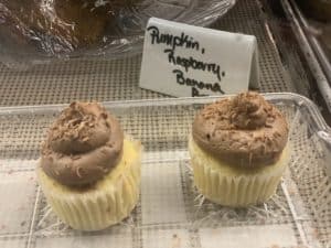 cupcakes at Sunflower Soda Fountain & Sandwich Shop in Coffeyville KS
