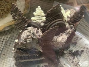 cake at Sunflower Soda Fountain & Sandwich Shop in Coffeyville KS