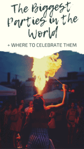 biggest parties in the world Pinterest