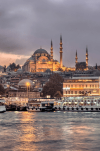 Turkey Pictures - Istanbul from the water