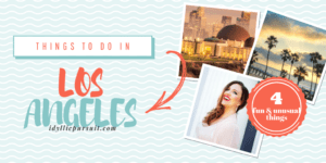 fun things to do in LA