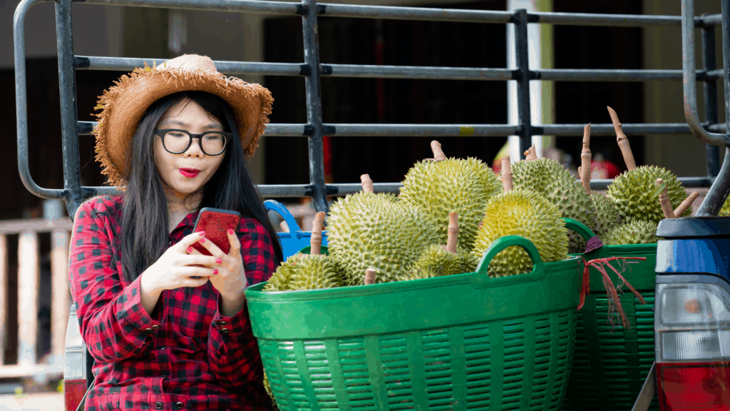 things to do in LA- eat durian