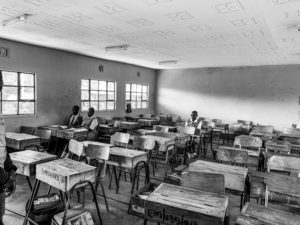 Emarti School next to Enonkishu Conservancy in the Maasai Mara, Kenya