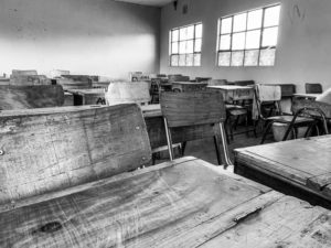 Emarti School next to Enonkishu Conservancy in the Maasai Mara, Kenya