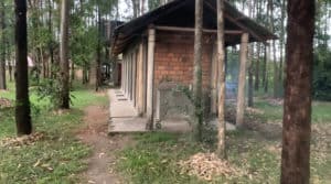 Bathrooms and showers at Enonkishu Conservancy in Kenya